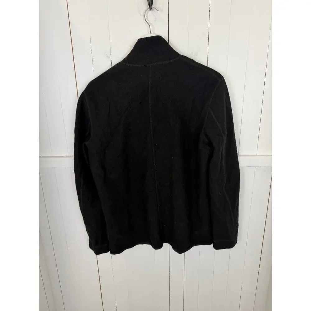 Buck Mason Black Felted Chore Coat - Picture 3 of 3